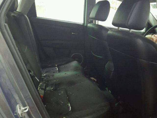 JM1BK343981145472 - 2008 MAZDA 3 HATCHBAC GRAY photo 6