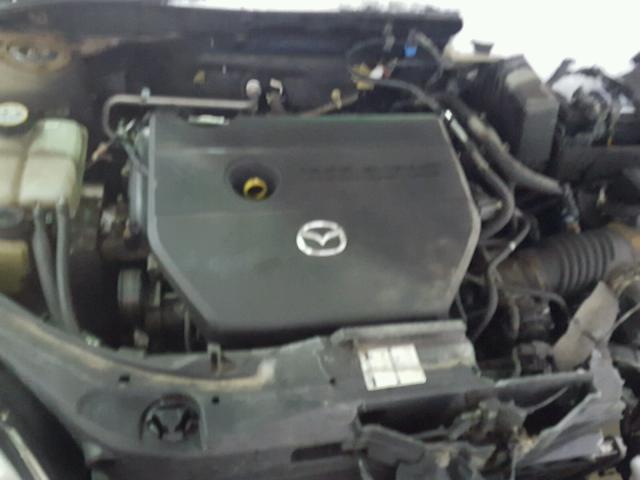 JM1BK343981145472 - 2008 MAZDA 3 HATCHBAC GRAY photo 7