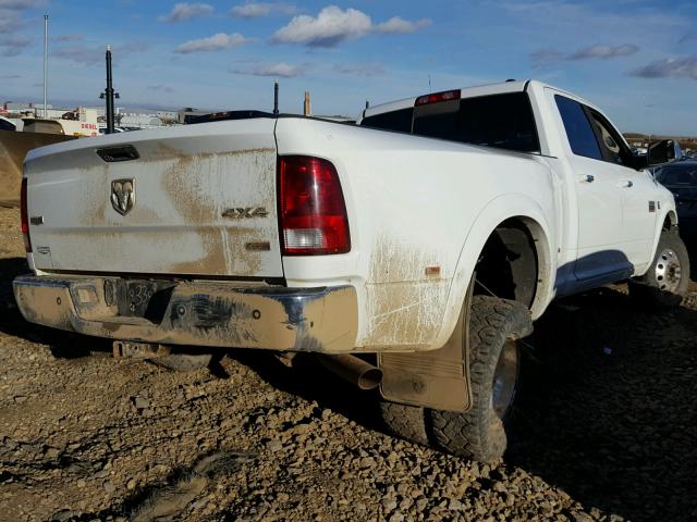 3C63DRJL8CG193567 - 2012 DODGE RAM 3500 L WHITE photo 4