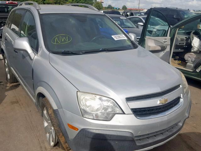 3GNAL2EKXCS530384 - 2012 CHEVROLET CAPTIVA SP SILVER photo 1