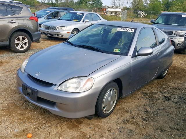 JHMZE14773T000245 - 2003 HONDA INSIGHT SILVER photo 2