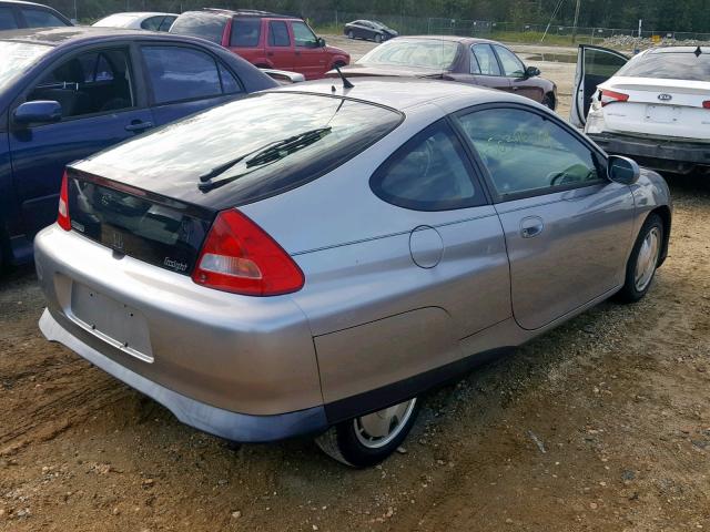 JHMZE14773T000245 - 2003 HONDA INSIGHT SILVER photo 4