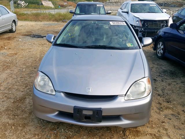 JHMZE14773T000245 - 2003 HONDA INSIGHT SILVER photo 9