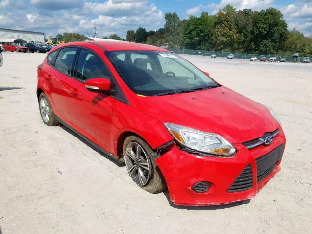 1FADP3K29EL255576 - 2014 FORD FOCUS SE RED photo 1