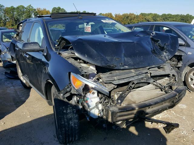 2FMDK3JC9BBB66102 - 2011 FORD EDGE SEL BLACK photo 1