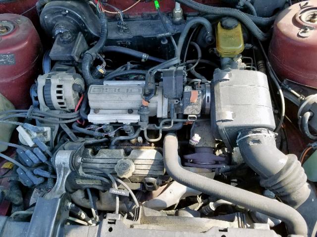 1G3AL54N6N6423880 - 1992 OLDSMOBILE CUTLASS CI MAROON photo 7