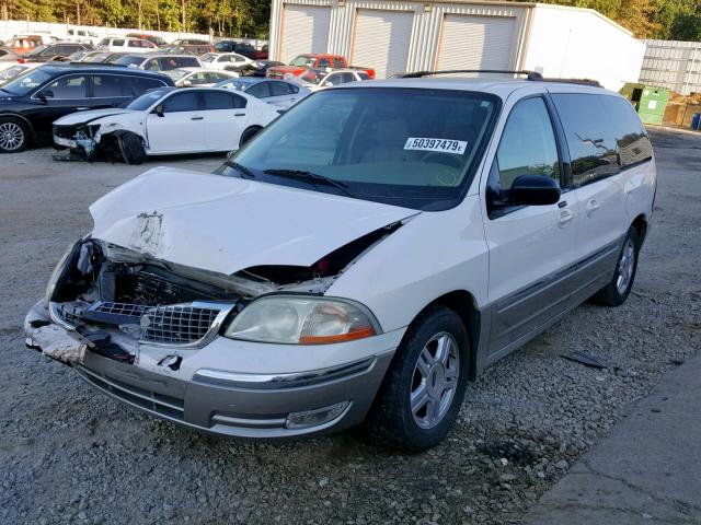 2FMZA53423BB91273 - 2003 FORD WINDSTAR S WHITE photo 2