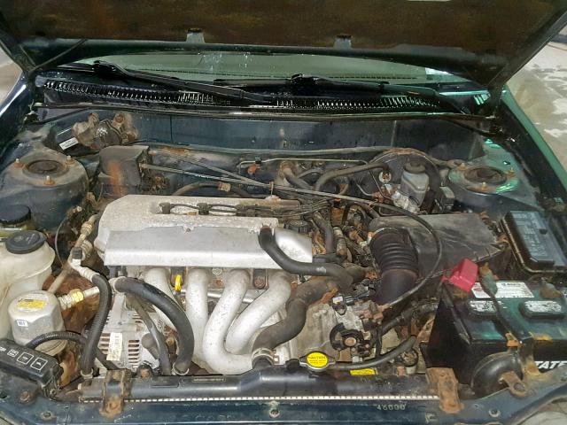 1Y1SK5285XZ435357 - 1999 CHEVROLET GEO PRIZM მწვანე ფოტო 7