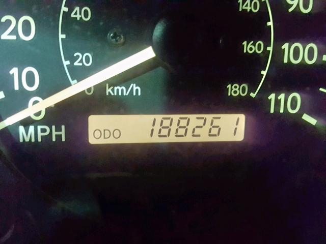 1Y1SK5285XZ435357 - 1999 CHEVROLET GEO PRIZM მწვანე ფოტო 8