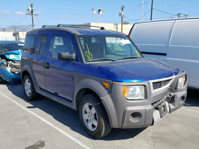 5J6YH28665L009639 - 2005 HONDA ELEMENT EX BLUE photo 1