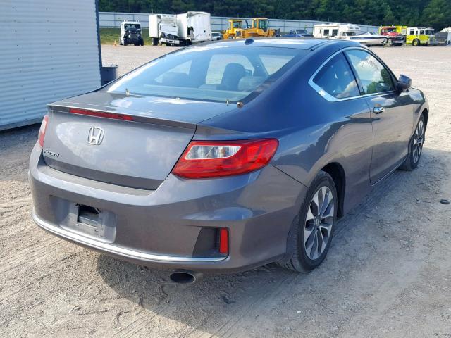 1HGCT1B82DA001925 - 2013 HONDA ACCORD EXL GRAY photo 4