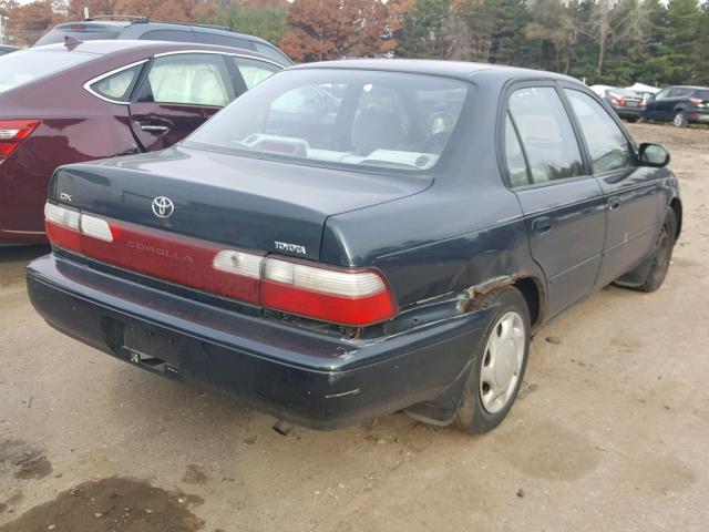 1NXBB02E9VZ525310 - 1997 TOYOTA COROLLA DX GREEN photo 4