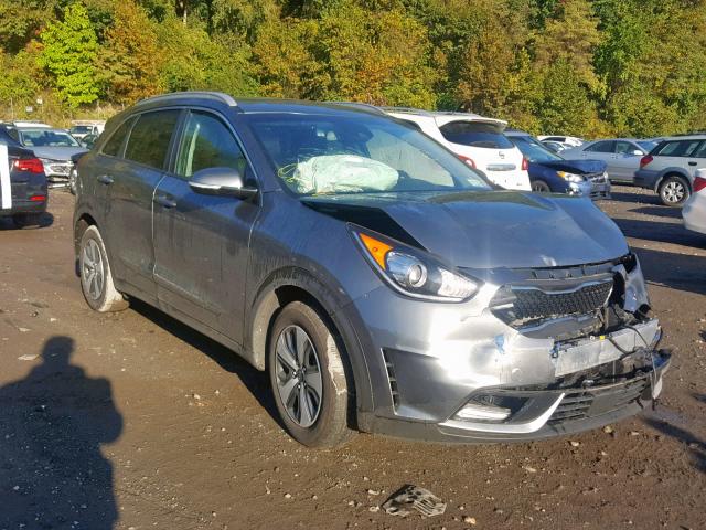 KNDCC3LC7J5125061 - 2018 KIA NIRO EX GRAY photo 1