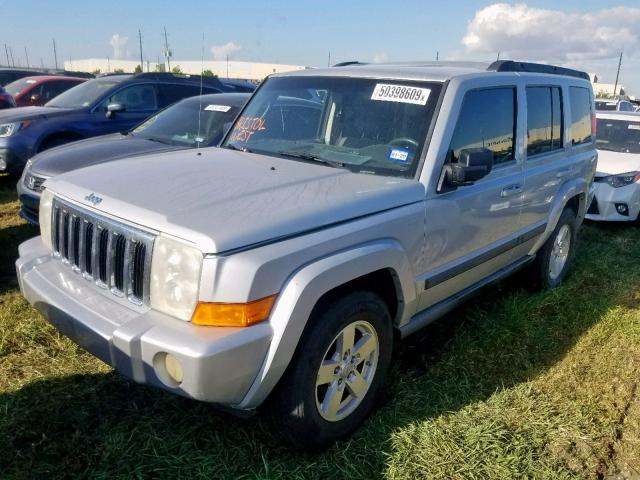 1J8HH48K67C578968 - 2007 JEEP COMMANDER 银色 照片 2