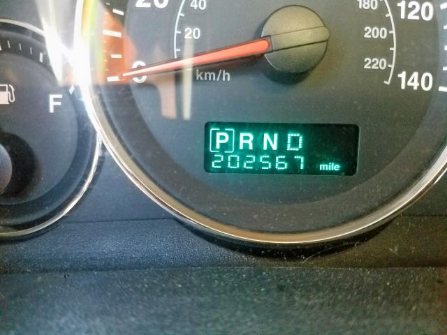 1J8HH48K67C578968 - 2007 JEEP COMMANDER 银色 照片 8