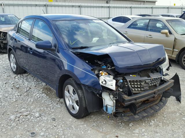 3N1AB61E27L638519 - 2007 NISSAN SENTRA 2.0 BLUE photo 1