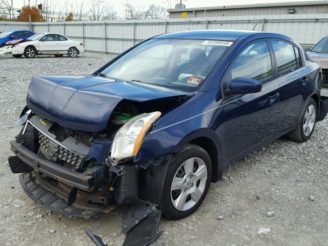 3N1AB61E27L638519 - 2007 NISSAN SENTRA 2.0 BLUE photo 2