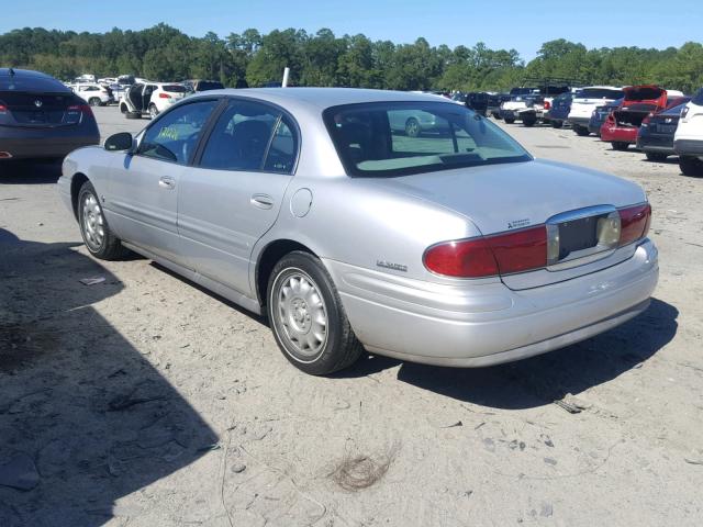 1G4HR54KX2U269289 - 2002 BUICK LESABRE LI SILVER photo 3