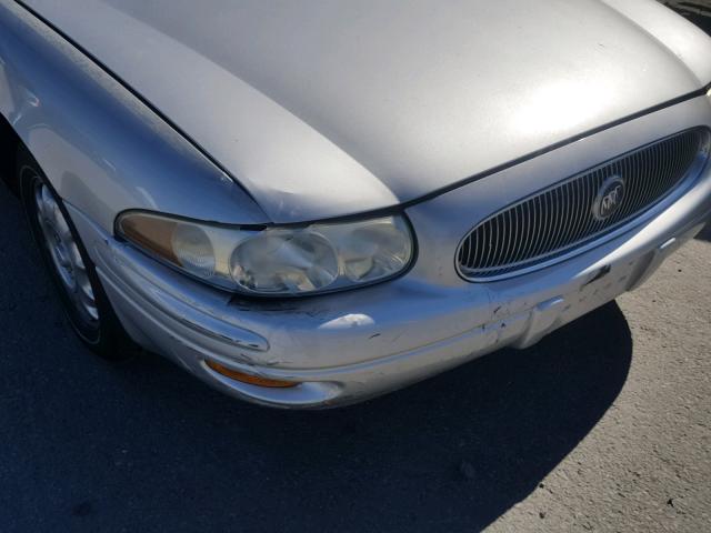 1G4HR54KX2U269289 - 2002 BUICK LESABRE LI SILVER photo 9