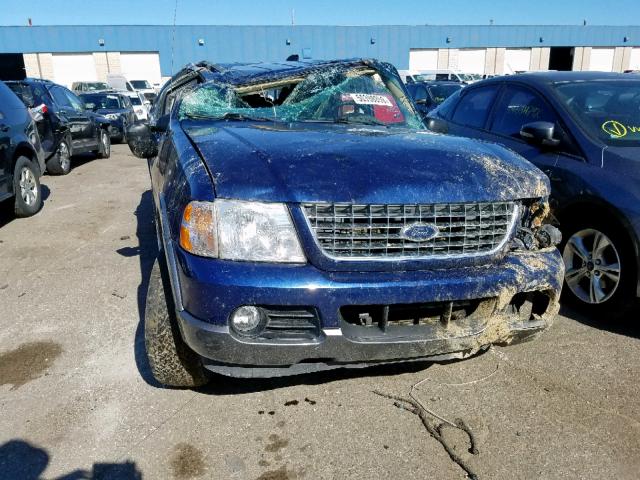 1FMZU73W55UB90393 - 2005 FORD EXPLORER X BLUE photo 7