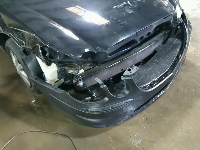 2G4WC582281154452 - 2008 BUICK LACROSSE C BLACK photo 9