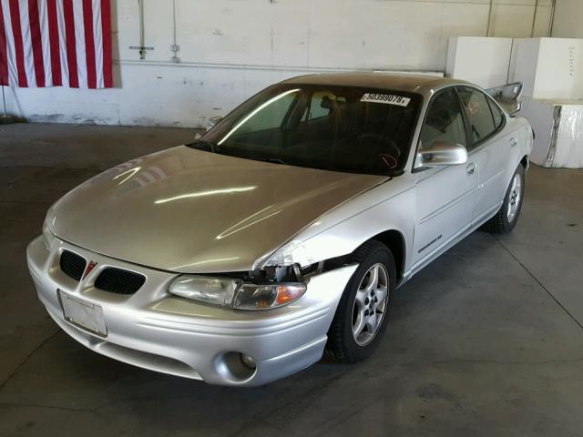 1G2WK52J02F197313 - 2002 PONTIAC GRAND PRIX ვერცხლისფერი ფოტო 2