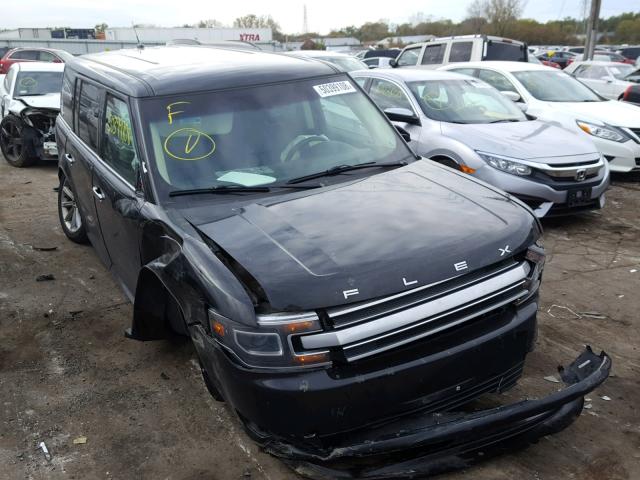 2FMHK6D87EBD24175 - 2014 FORD FLEX LIMIT BLACK photo 1