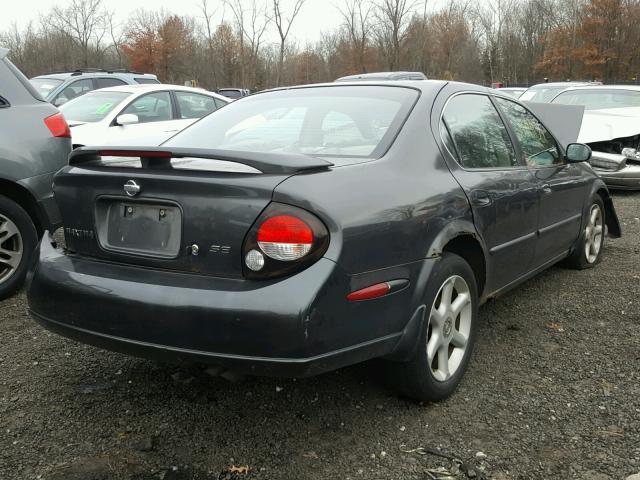 JN1CA31D51T631407 - 2001 NISSAN MAXIMA GXE GRAY photo 4