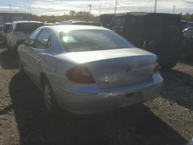 2G4WD532751348815 - 2005 BUICK LACROSSE C SILVER photo 3