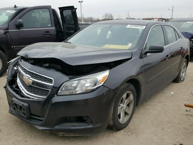 1G11B5SA5DF334814 - 2013 CHEVROLET MALIBU LS Қара фото 2