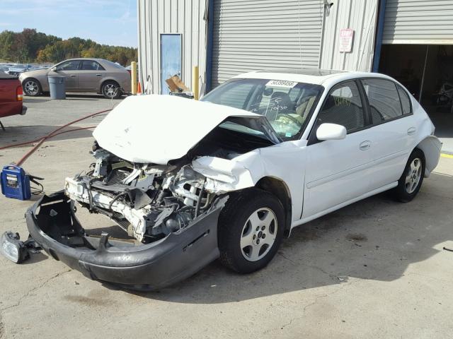 1G1NE52JX2M587113 - 2002 CHEVROLET MALIBU LS 白色 照片 2
