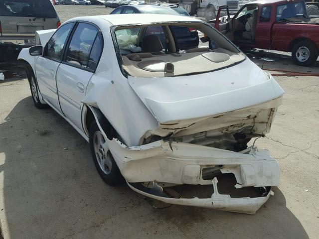 1G1NE52JX2M587113 - 2002 CHEVROLET MALIBU LS 白色 照片 3