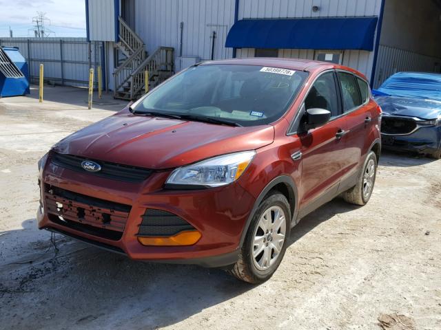 1FMCU0F77FUB48620 - 2015 FORD ESCAPE S MAROON photo 2