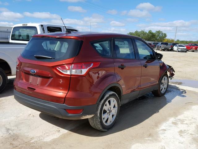 1FMCU0F77FUB48620 - 2015 FORD ESCAPE S MAROON photo 4