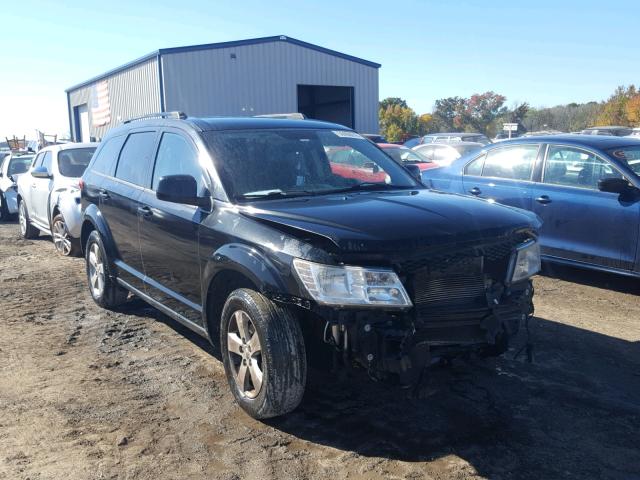 3D4PG1FG8BT500680 - 2011 DODGE JOURNEY MA BLACK photo 1