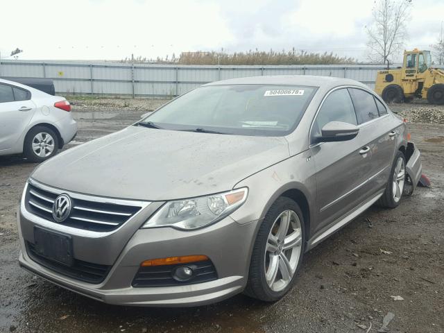 WVWMP7AN9AE555050 - 2010 VOLKSWAGEN CC SPORT GRAY photo 2