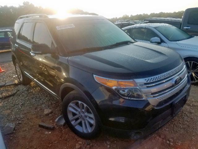 1FM5K7D92EGA26353 - 2014 FORD EXPLORER X BLACK photo 1