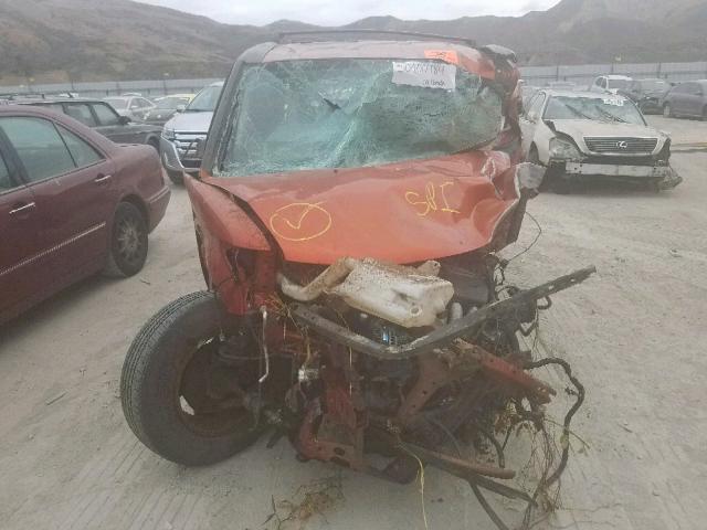 5J6YH18504L000984 - 2004 HONDA ELEMENT EX ORANGE photo 9