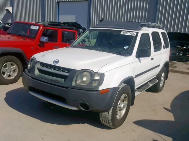 5N1ED28T84C601371 - 2004 NISSAN XTERRA XE WHITE photo 2