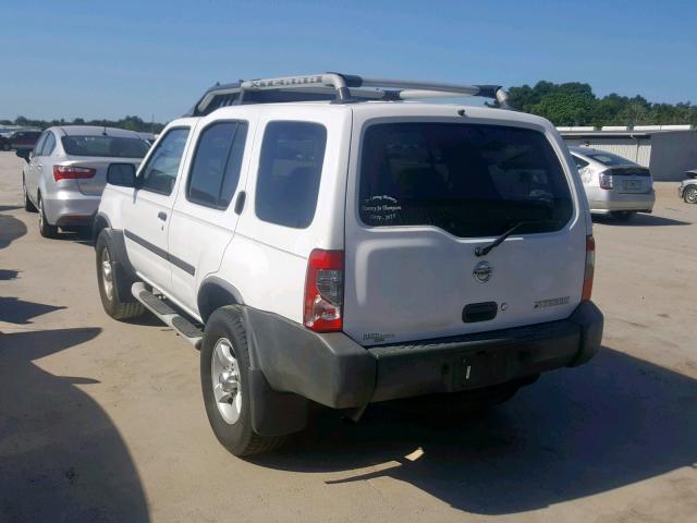 5N1ED28T84C601371 - 2004 NISSAN XTERRA XE WHITE photo 3