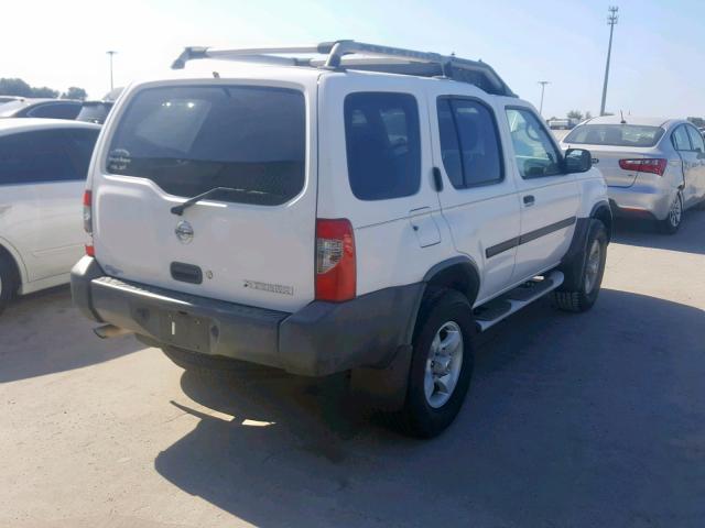 5N1ED28T84C601371 - 2004 NISSAN XTERRA XE WHITE photo 4