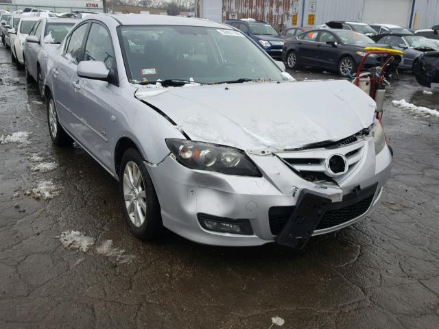 JM1BK323981788309 - 2008 MAZDA 3 S SILVER photo 1