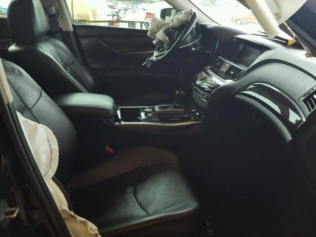 JN1BY1AP0BM320193 - 2011 INFINITI M37 BLACK photo 5