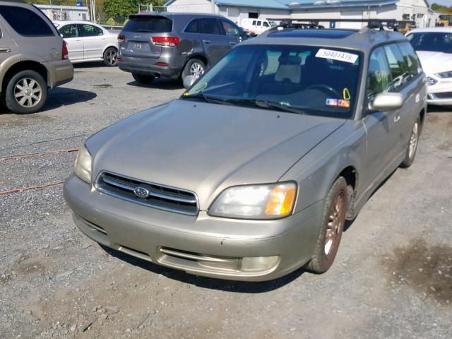 4S3BH645XY7312307 - 2000 SUBARU LEGACY GT GRAY photo 2