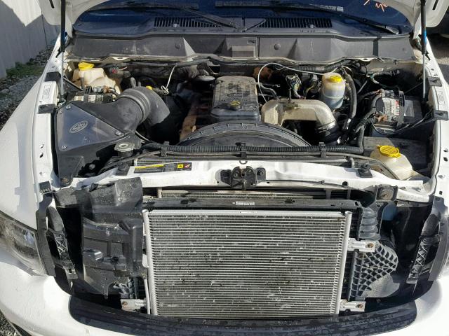 3D7KR26C65G783670 - 2005 DODGE RAM 2500 S Սպիտակ լուսանկար 7