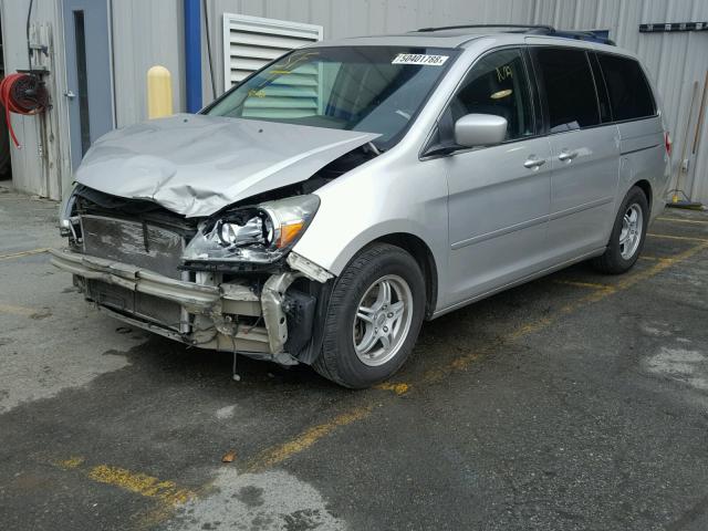 5FNRL38887B105620 - 2007 HONDA ODYSSEY TO SILVER photo 2