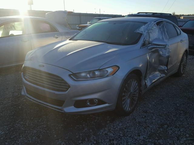 3FA6P0K95DR305913 - 2013 FORD FUSION TIT SILVER photo 2