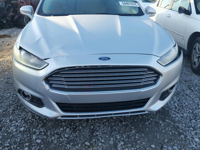 3FA6P0K95DR305913 - 2013 FORD FUSION TIT SILVER photo 9