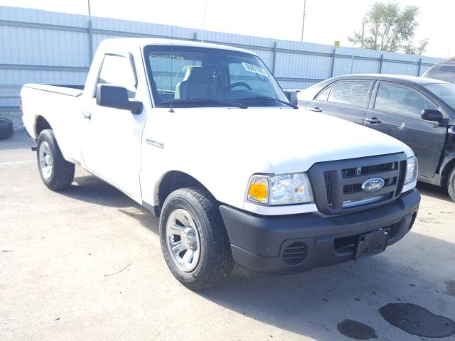 1FTYR10D09PA45803 - 2009 FORD RANGER WHITE photo 1