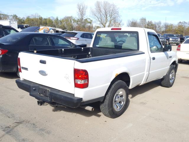 1FTYR10D09PA45803 - 2009 FORD RANGER WHITE photo 4